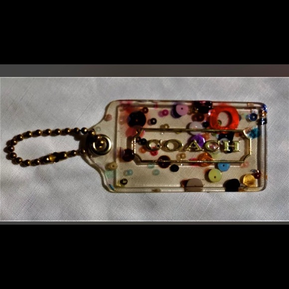 ISO COACH CONFETTI POPPY XL BAG TAG/HANG TAG - Picture 3 of 3
